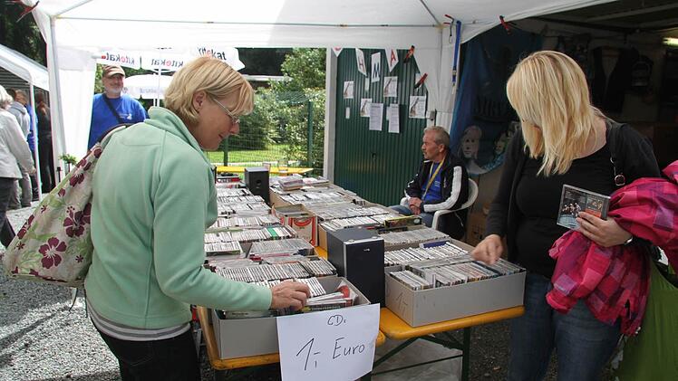 Immer wieder der Renner: CDs für einen Euro.