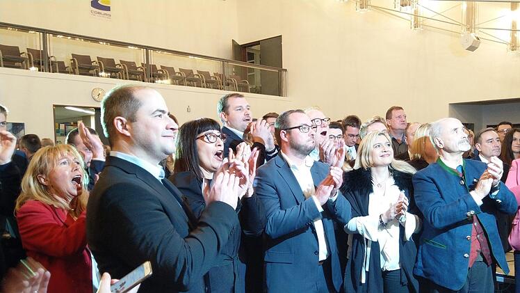Die CSU in JubelstimmungSimone Bastian