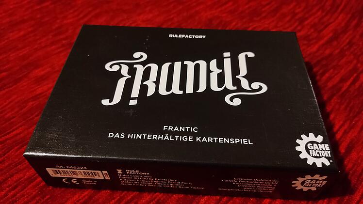 Spiele-Test "Frantic": das hinterhältige Kartenspiel