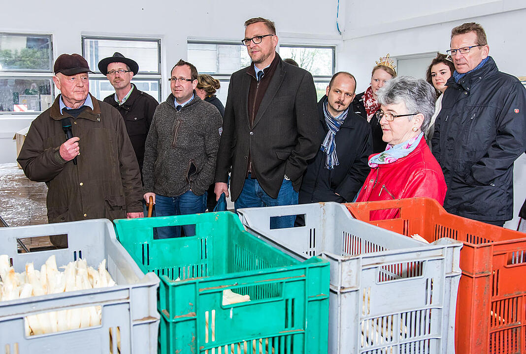 Eröffnung der Spargelsaison