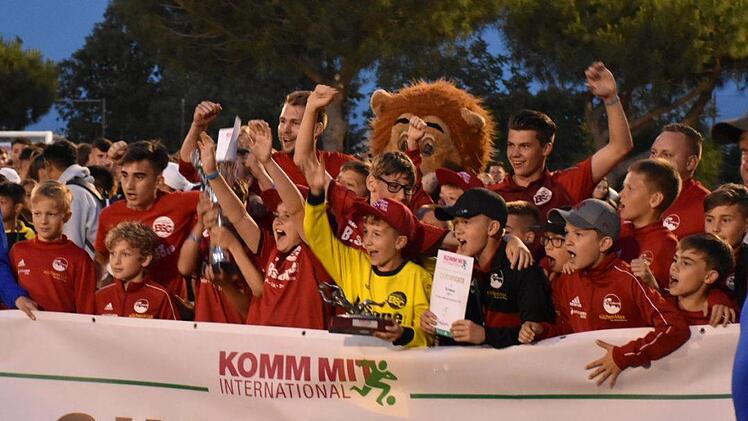 Auch die U11-Junioren des FC Coburg triumphierten.