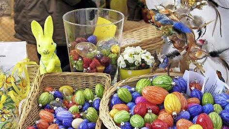 Auf dem Ostermarkt gibt es alles rund ums Osterfest.
