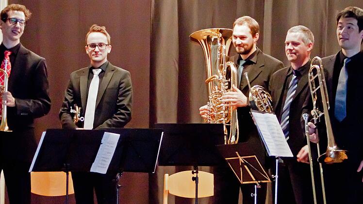 Philharmonisches Blechbläserquintett in ElsaFoto: Jochen Berger