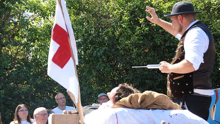 mpression vom Festzug.  Foto: Johannes Schlereth