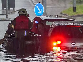 Dramatische Unwetter-Szenen in Bamberg: