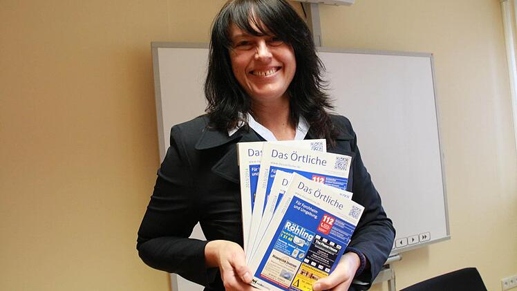Verkaufsleiterin Elke Weigelt: "Das Örtliche hat nichts von seiner Aktualität verloren." Foto: Josef Hofbauer