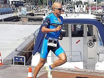 Andreas Dreitz fiel beim Halbmarathon deutlich zurück, rettete aber immerhin noch als Neunter einen Platz unter den Top Ten ins Ziel.  Foto: pr