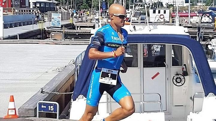 Andreas Dreitz fiel beim Halbmarathon deutlich zurück, rettete aber immerhin noch als Neunter einen Platz unter den Top Ten ins Ziel.  Foto: pr