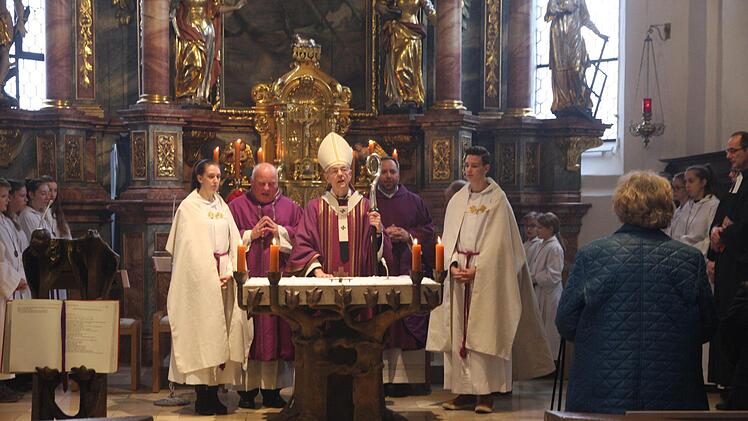 Der Festgottesdienst Foto: Franz Galster