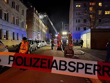 Brand in Nürnberg: Neun Bewohner im Stadtteil St. Leonhard verletzt