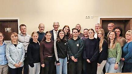 Die DLRG Ebern ehrte verdiente Mitglieder.