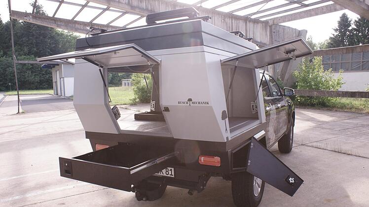 Fiftyten ist eine elegante, praktische und raffinierte Lösung für Camper und Roadtripper.  Benjamin Krenzer