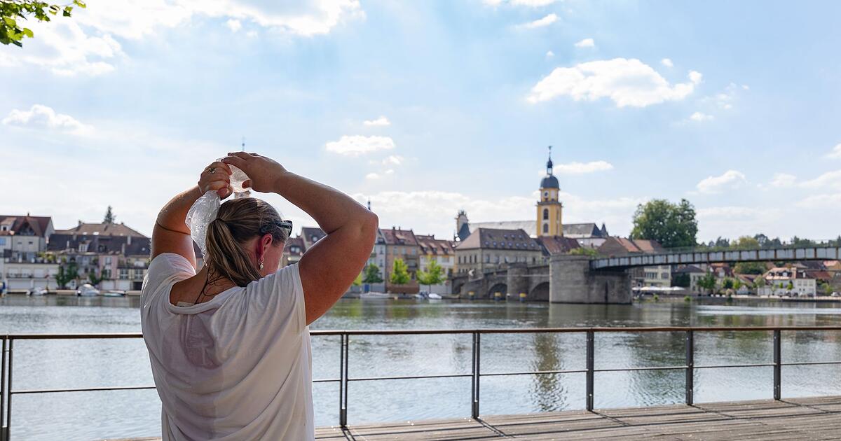 Kitzingen: Record heat of 40.8 degrees measured - | it's never been ...