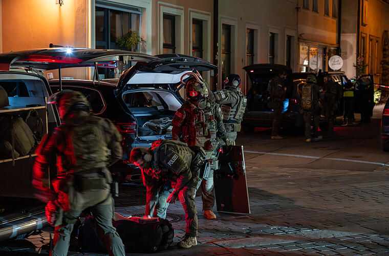 Bamberg: SEK-Einsatz am Grünen Markt nach Bedrohungslage