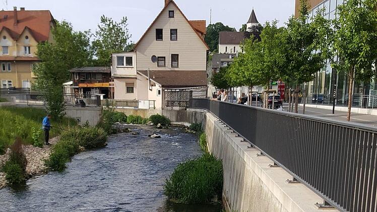 Heidenheim:  Der renaturierte Abschnitt der Brenz Foto: Christofzik
