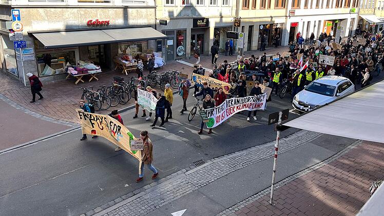 Bamberg: Globaler Klimastreik - zahlreiche Teilnehmer bei "Fridays for Future"-Demo