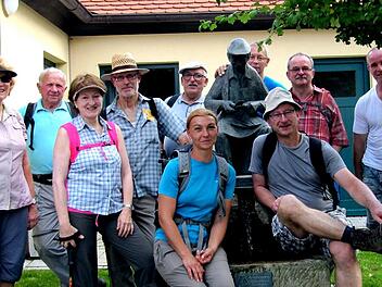 Auf Wanderung nach Seitenbuch