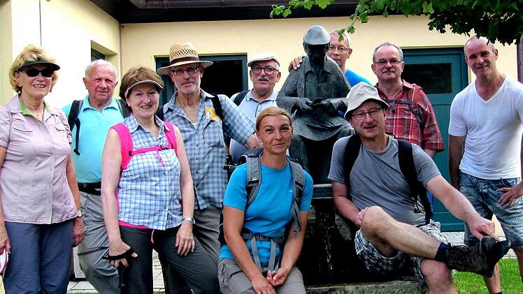 Auf Wanderung nach Seitenbuch