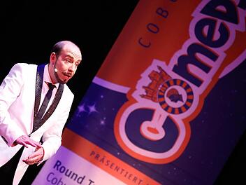 Marcelini, einer der Unterhalter beim Coburger Comedy-Gipfel Foto: Matthias Hoch