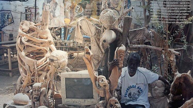 Die Ausstellung "Farben des Senegal" ist noch bis 20. Oktober geöffnet.   Foto: Richard Sänger