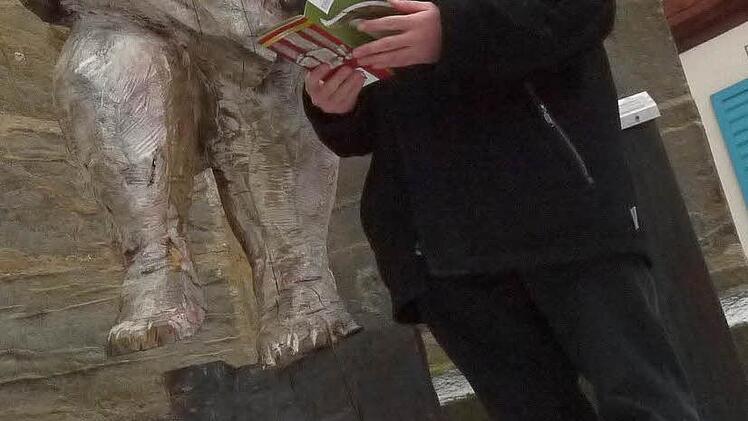 Stefan Fleischmann und der ,,Rudi''.