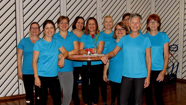 Das Organisationskomitee der Damenriege mit Gaby Mantel und Gisela Münzer (von rechts) sowie Daniela Beck (2. von links)