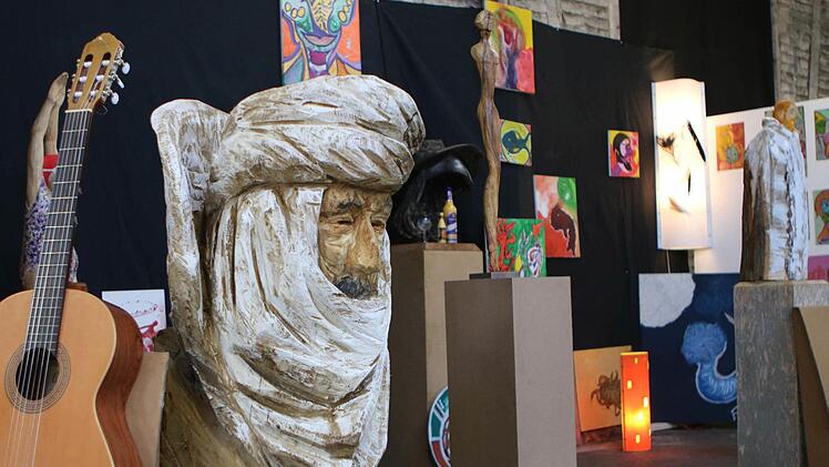 Impressionen von der ersten Auflage der Kunstmesse "Umschlagplatz Coburg"Foto: Jochen Berger