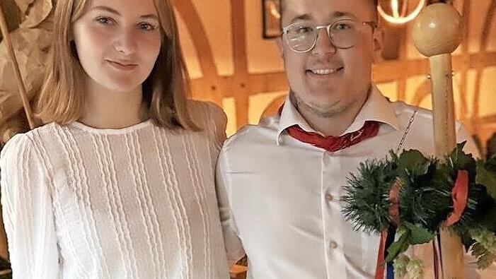 Die Gewinner Emelie Materer und Michael Glasauer.