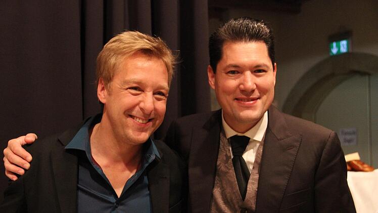 Ingo Dannhorn und Max Müller hauchen dem Pianisten Wilhelm Kempff  neues Leben ein. Foto: Katharina Müller-Sanke