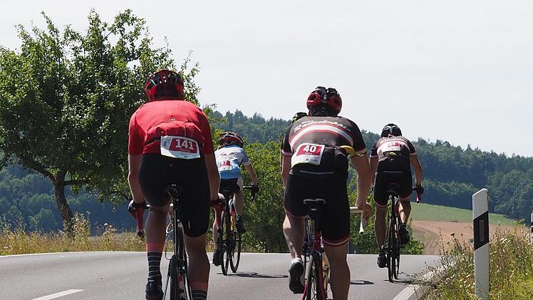 Impressionen von der Radsport-Veranstaltung Rhön300. Foto: Jürgen Schmitt
