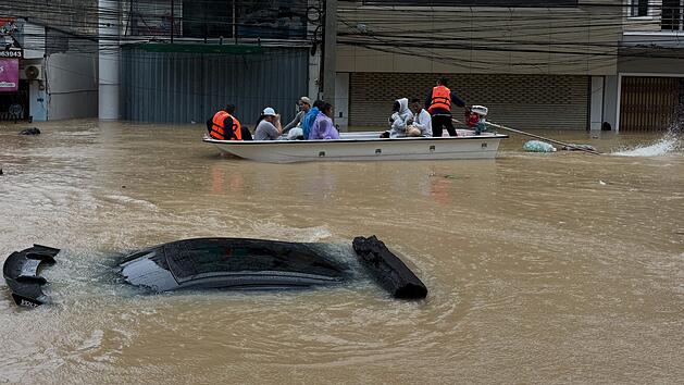 Überschwemmungen in Thailand