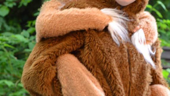 Coburger Ballettstudio-Kinder werden zu Tieren aus dem Wald.