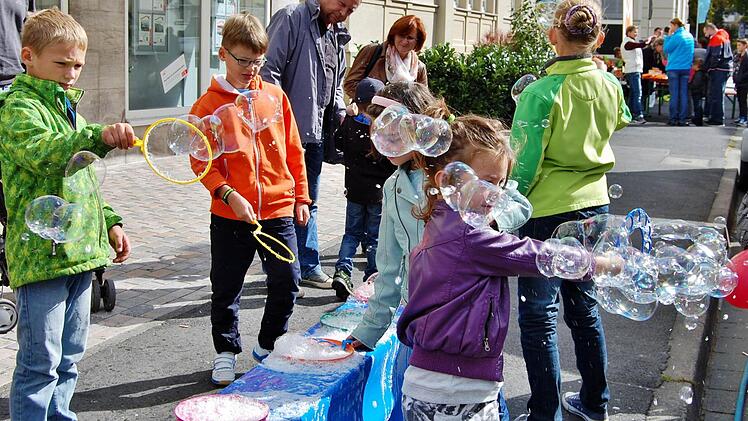 Beim Herbst- und Kinderstadtmarkt. Foto: Sigismund von Dobschütz