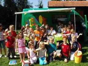 Das Spielmobil ist eine der Erfolgsgeschichten des Kreisjugendrings Kulmbach. Foto: privat