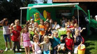 Das Spielmobil ist eine der Erfolgsgeschichten des Kreisjugendrings Kulmbach. Foto: privat