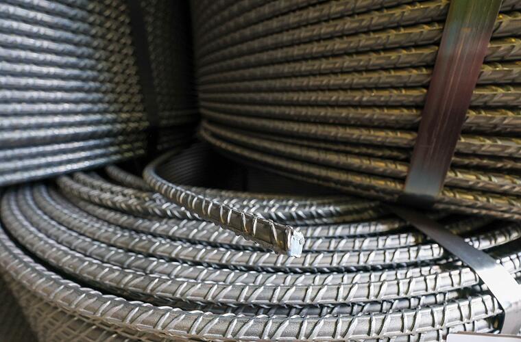 Exporte von Eisen und Stahl in die USA gesunken