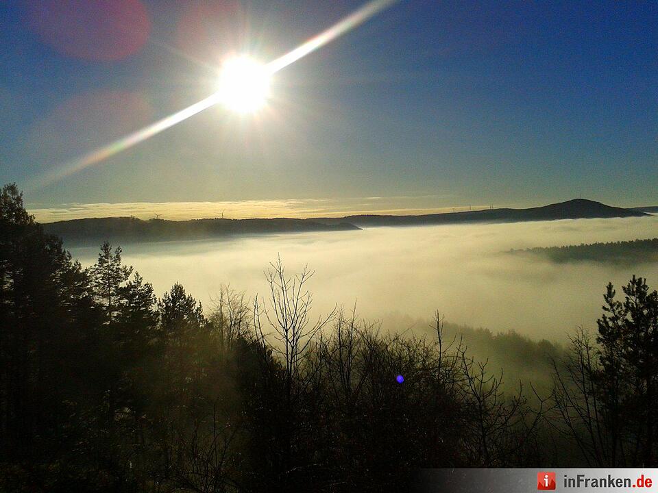 Nebel über Franken
