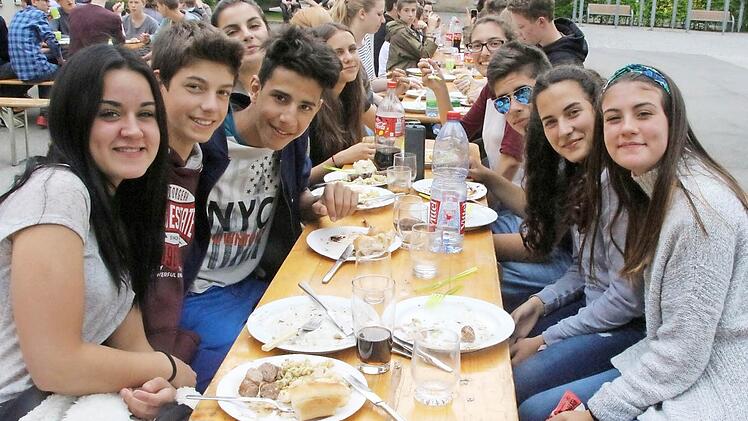 Auch die spanischen Sch&uuml;ler w&uuml;rden den Austausch gerne wiederholen.  Foto: Fenna Kreuz
