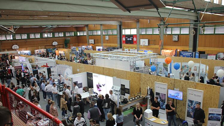 Impressionen von der Ausbildungsmesse in Kronach. Foto: Veronika Schadeck