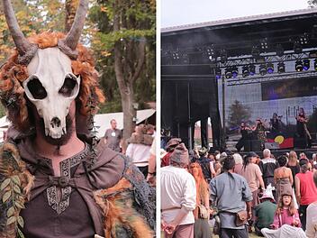 Die Kostüme auf dem Fesitval sind ziemlich unterschiedlich ausgefallen. Dabei ist von Hexen über mittelalterlichen Ritter bis hin zu Zauberern und Waldwesen alles dabei gewesen.