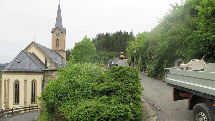 Vorher: Hier war noch alles bewachsen. Foto: privat