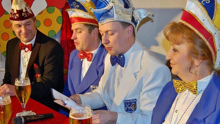 Statt Siebenerrat regierte heuer ein Dreigestirn.