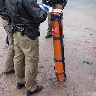 Verdaechtiger Gegenstand sorgte fuer Grosseinsatz