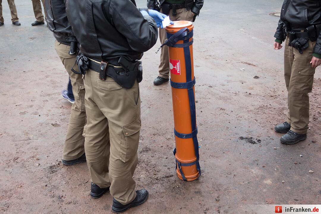 Verdaechtiger Gegenstand sorgte fuer Grosseinsatz