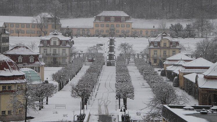 Winter im Staatsbad Bad Brückenau (Januar 2015)Foto: Ulrike Müller