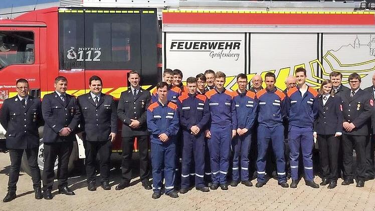 Acht Jugendliche rücken in den aktiven Dienst auf.  Foto: privat