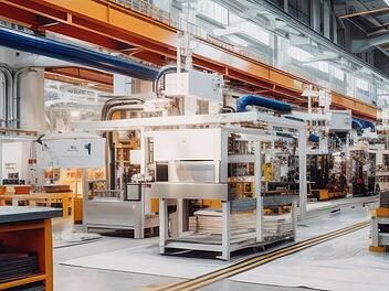 Fabrik, Halle, Werk, Industrie, Herstellung, Produktion, Technologie, Autozulieferer