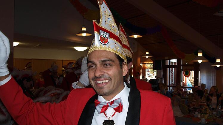 Auch Ex-Prinz Parag I - im letzten Jahr nur im Bild anwesend - wurde den Heimbewohnern nochmals vorgestellt.