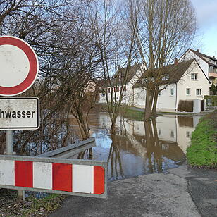 Hochwasser in Franken