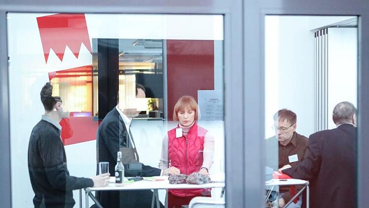 Denkwerkstatt "Bamberg 2050": Blick auf den Workshop "Wie wohnen wir?". Foto: Barbara Herbst